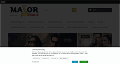 Desktop Screenshot of laboutiquemajorpigalle.com